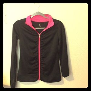 Champion pink and black jacket (worn once)